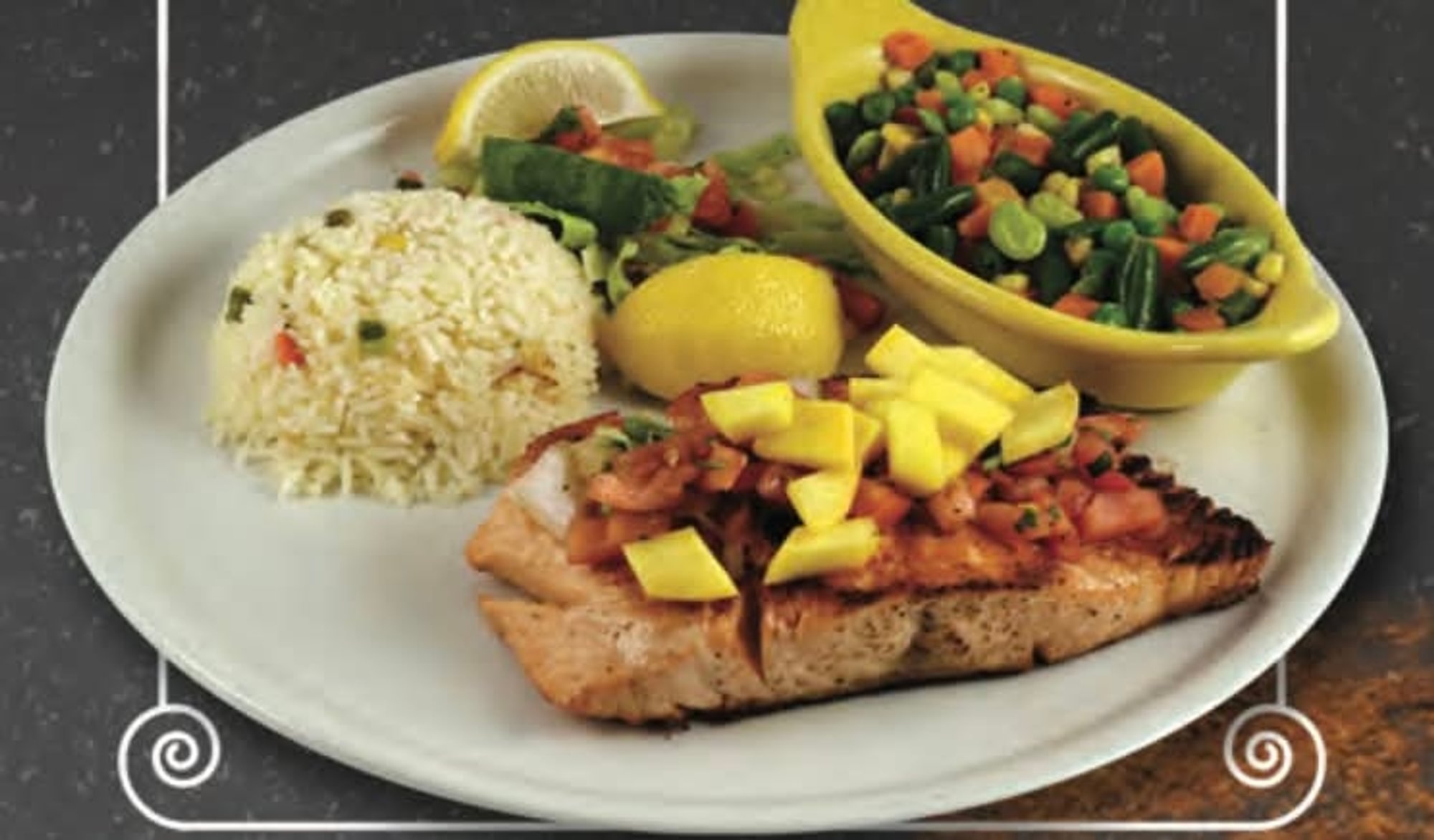 Salmon A La Mexicana