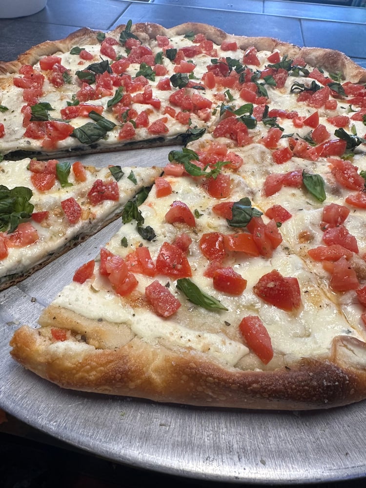 14" White Pizza
