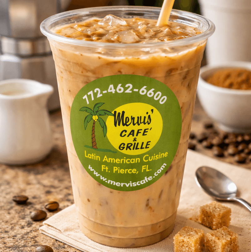 Iced Café Con Leche