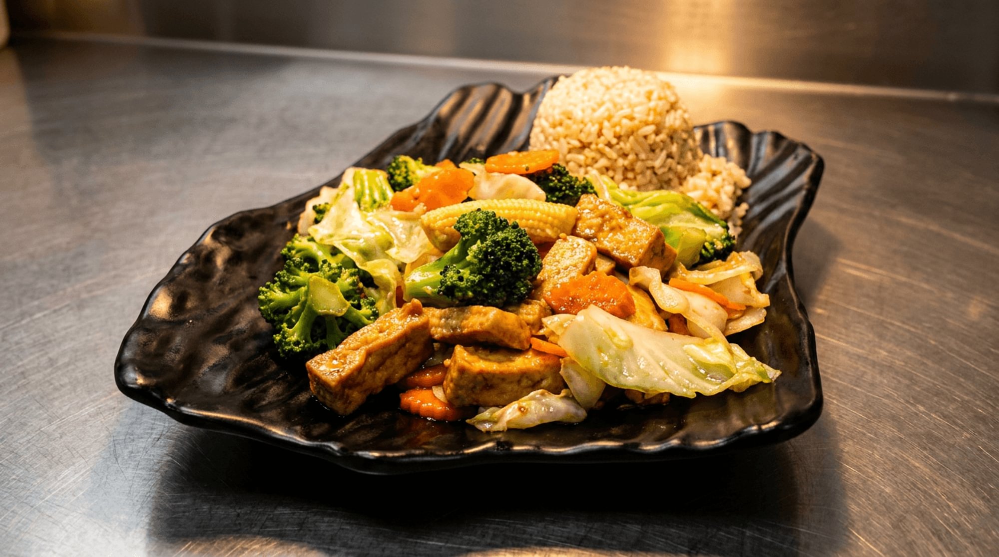 Stir Fry with Garlic Sauce