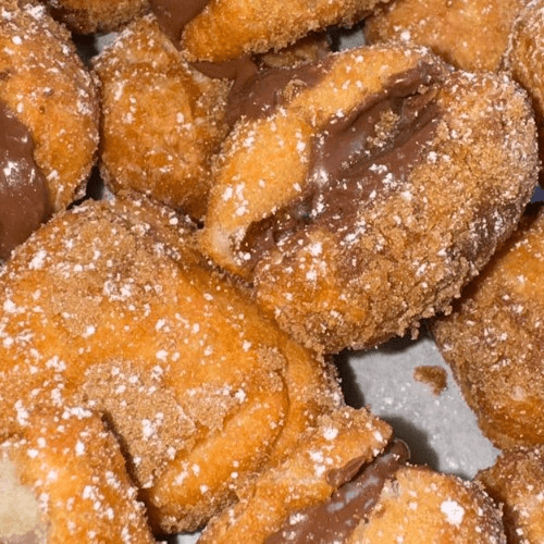 Nutella Zeppoles with Cinnamon
