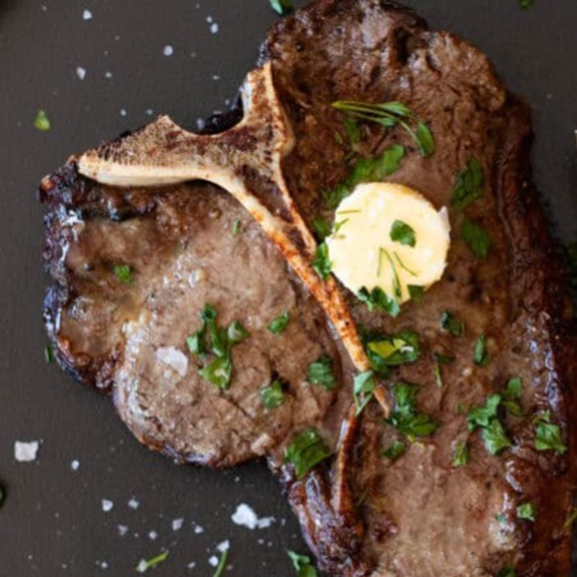 T-Bone Steak A Maitre D'Hotel