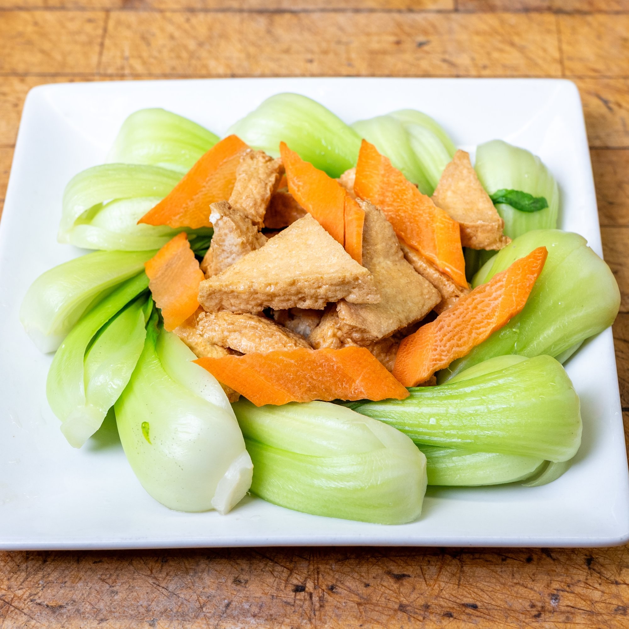 Baby Bok Choy with Tofu