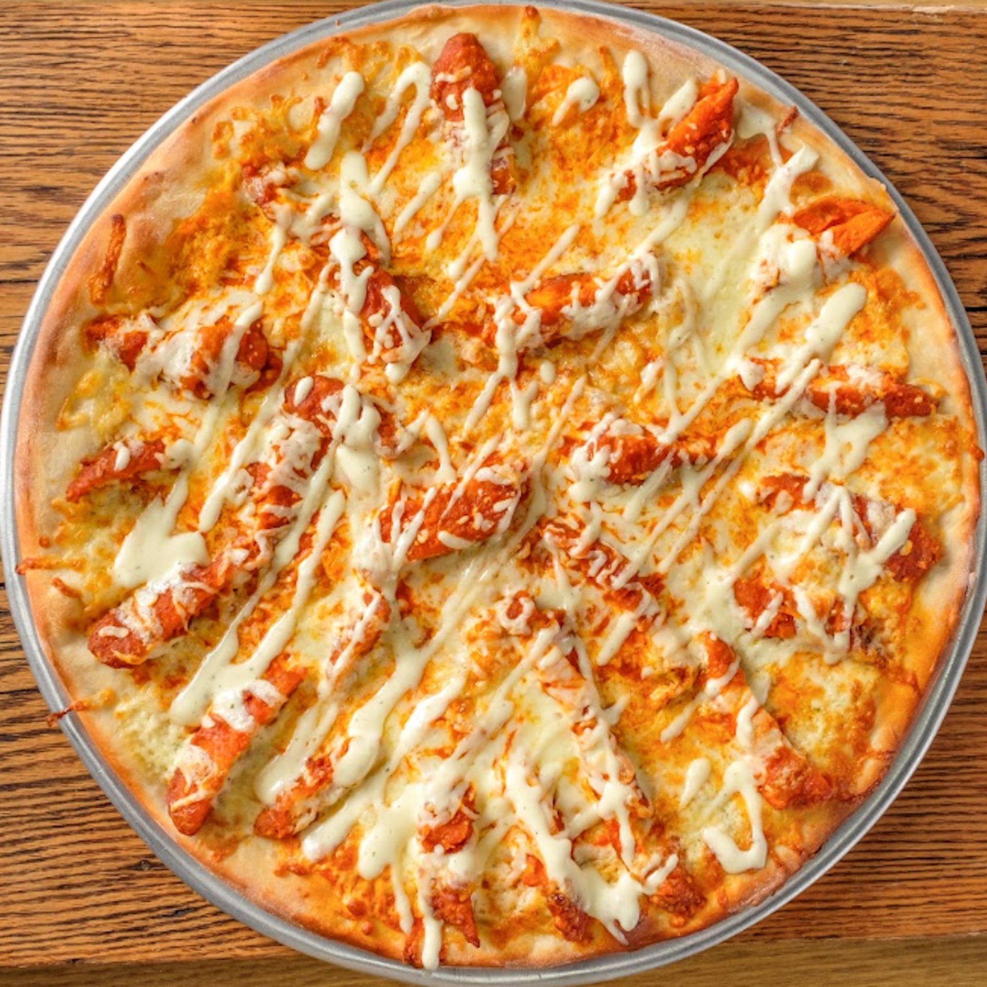 Large Buffalo Chicken Pizza
