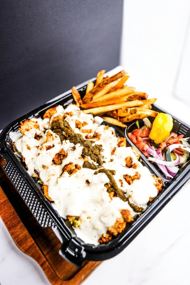 Chicken Tikka Over Rice