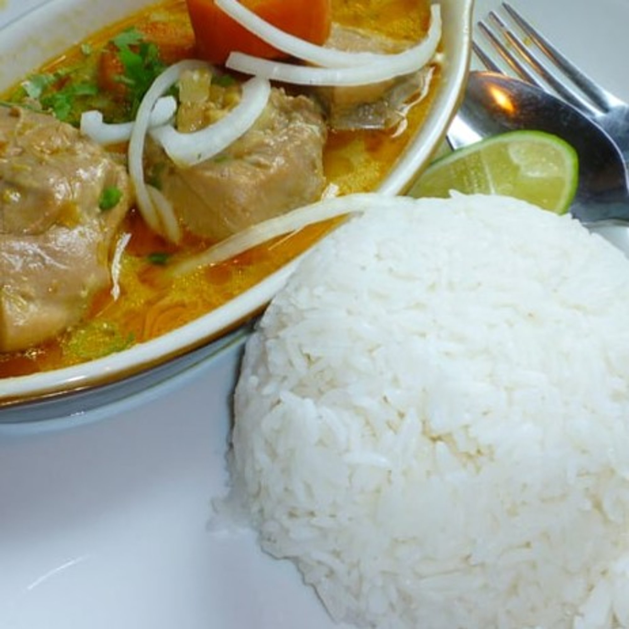 Curry Chicken with Rice