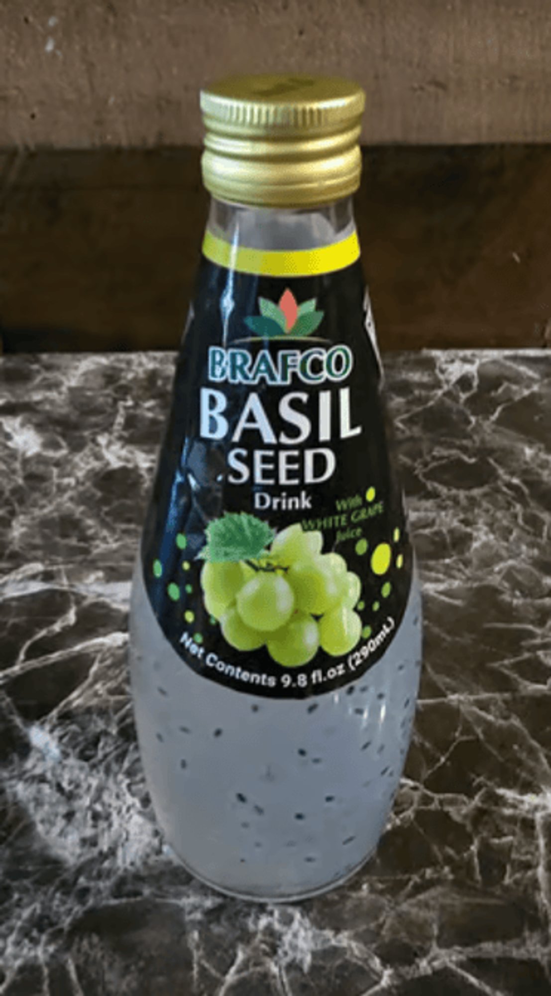Basil Seed Drink White Grape