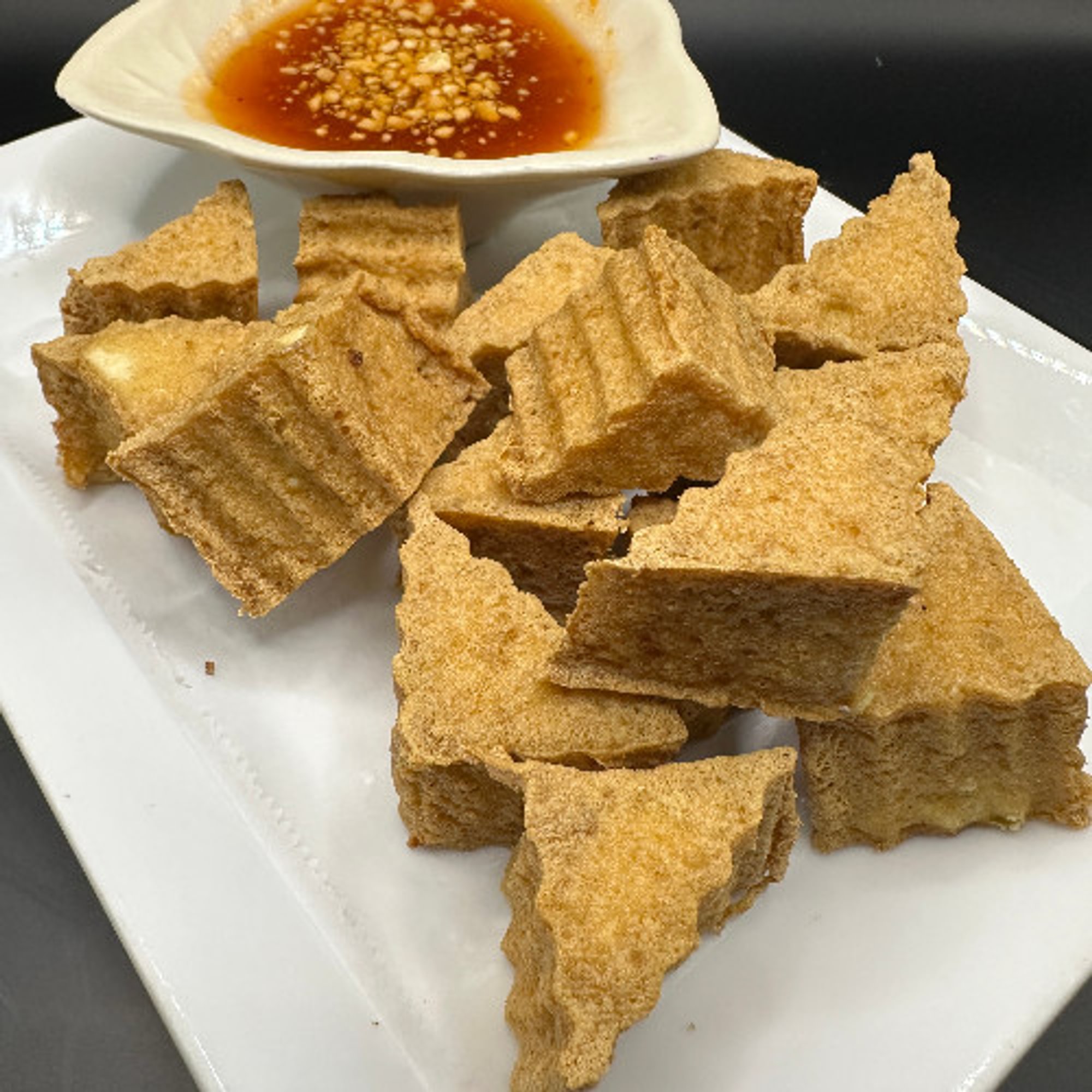 9. Fried Tofu