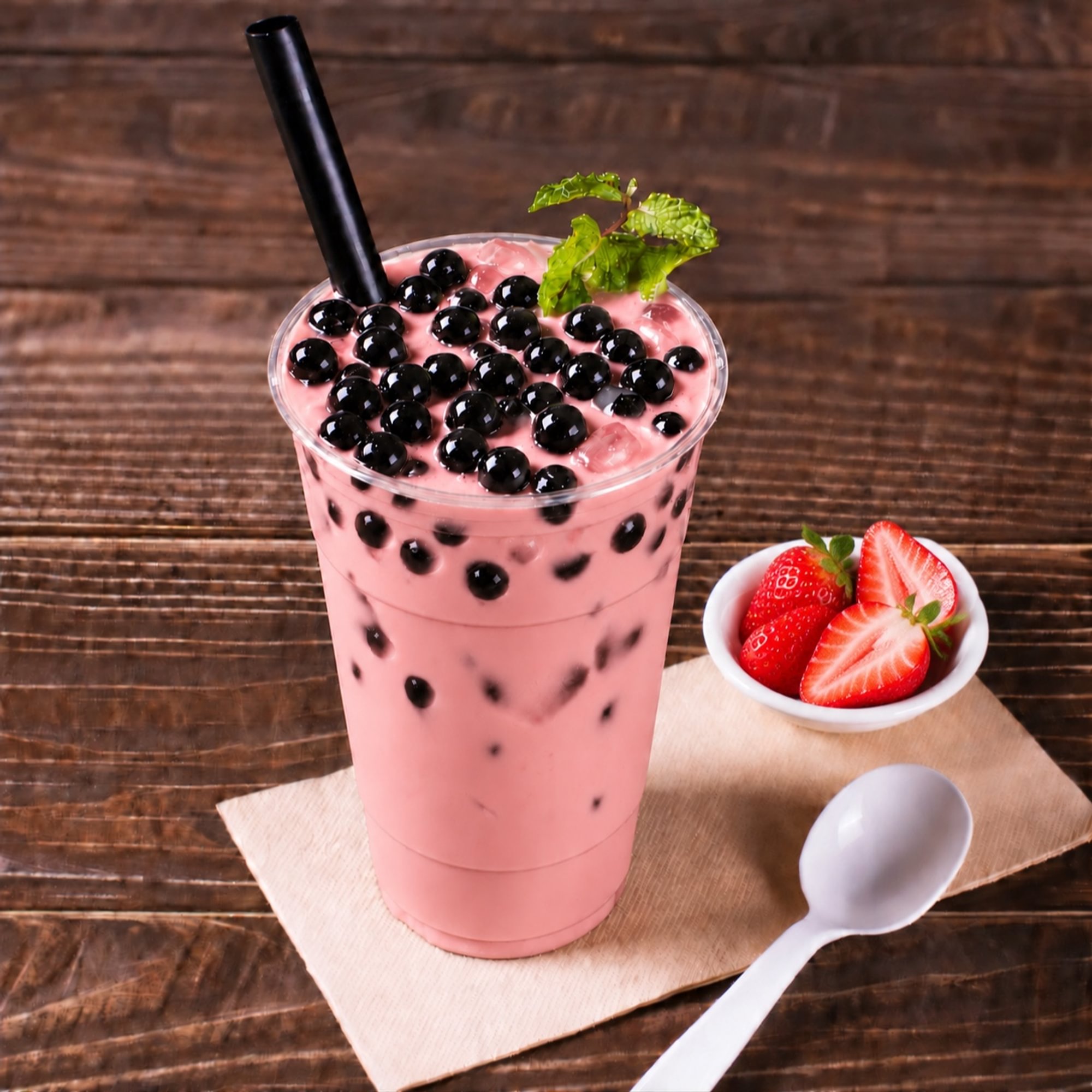 strawberry Bubble Tea