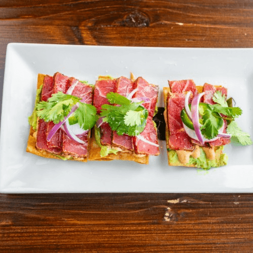 Tuna Tostadas