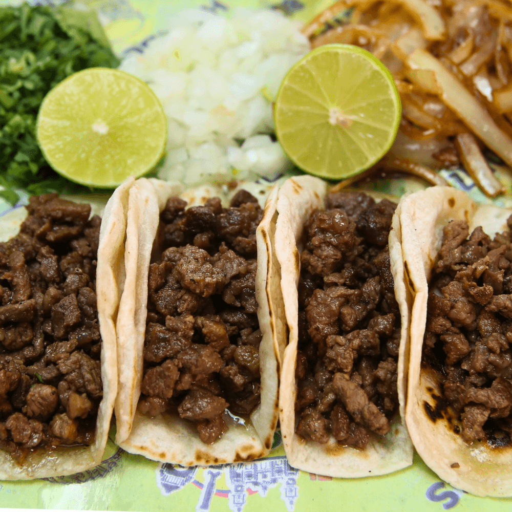 Tacos De Fajita Asada (Grilled Fajita Tacos)