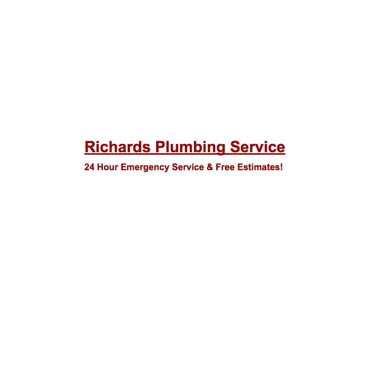 Richards Plumbing Service Logo