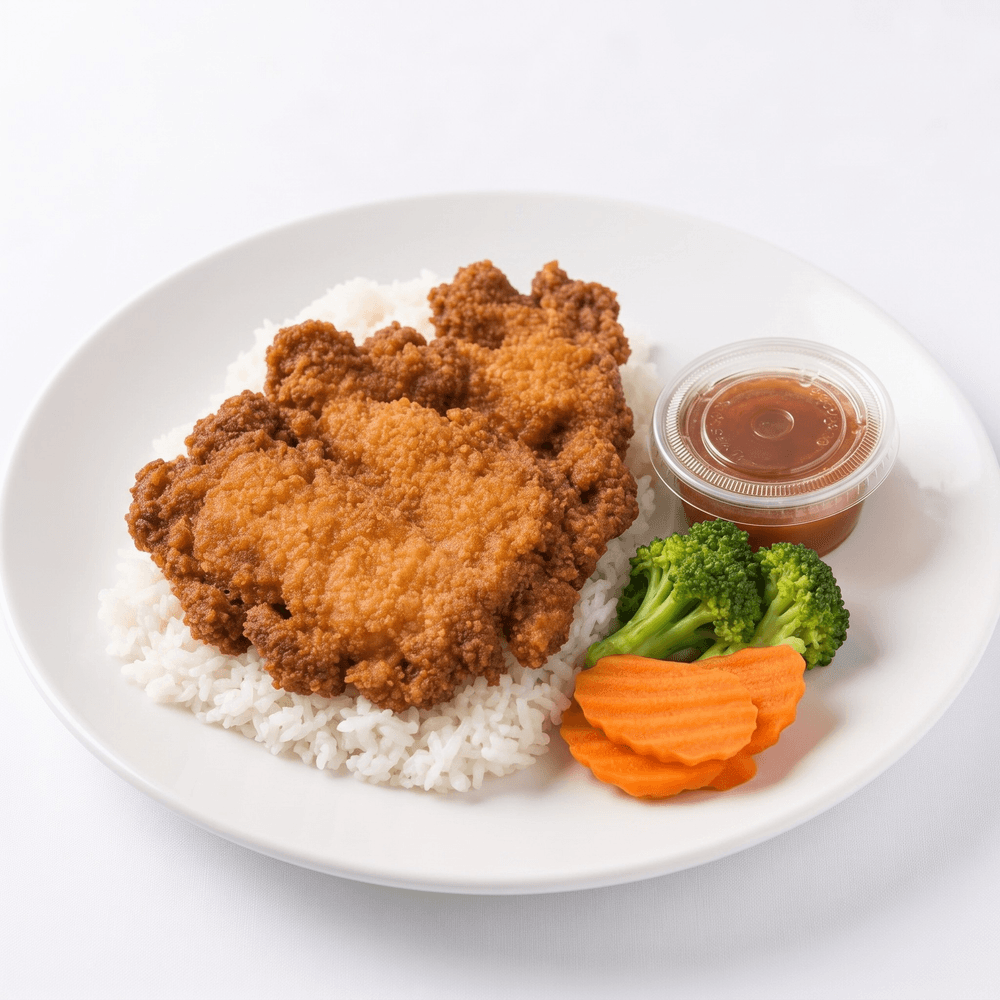 Crispy Chicken W/ Soup