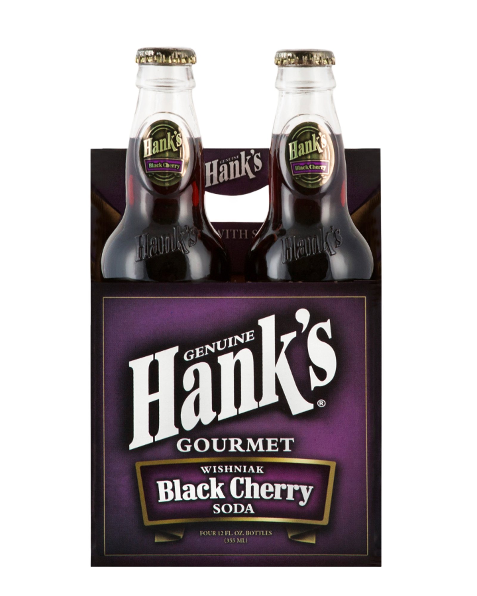 4-Pack Bottles Hanks Black Cherry