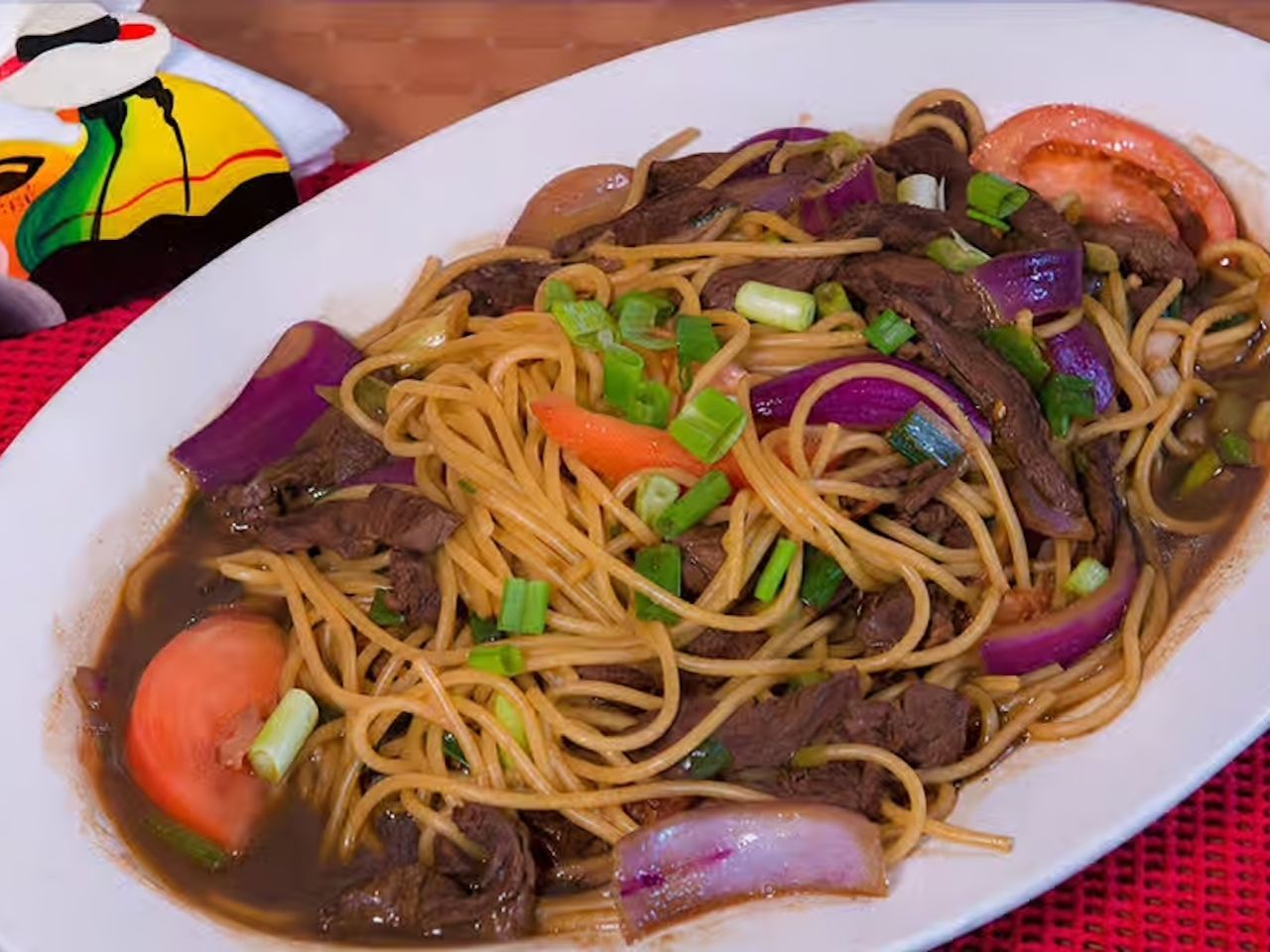 Tallarin Saltado Mixto