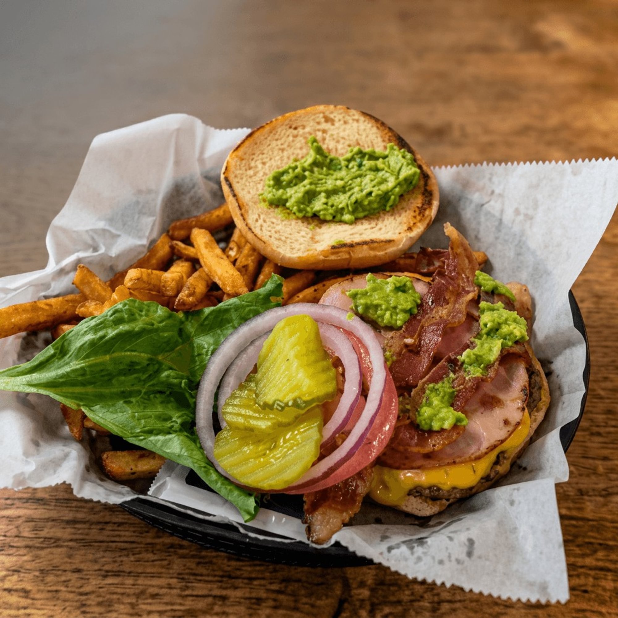 Southern Mexican Burger
