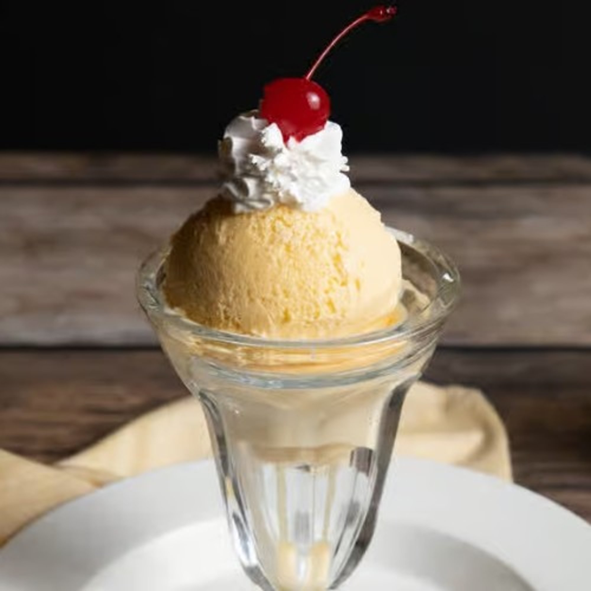 Scoop of vanilla