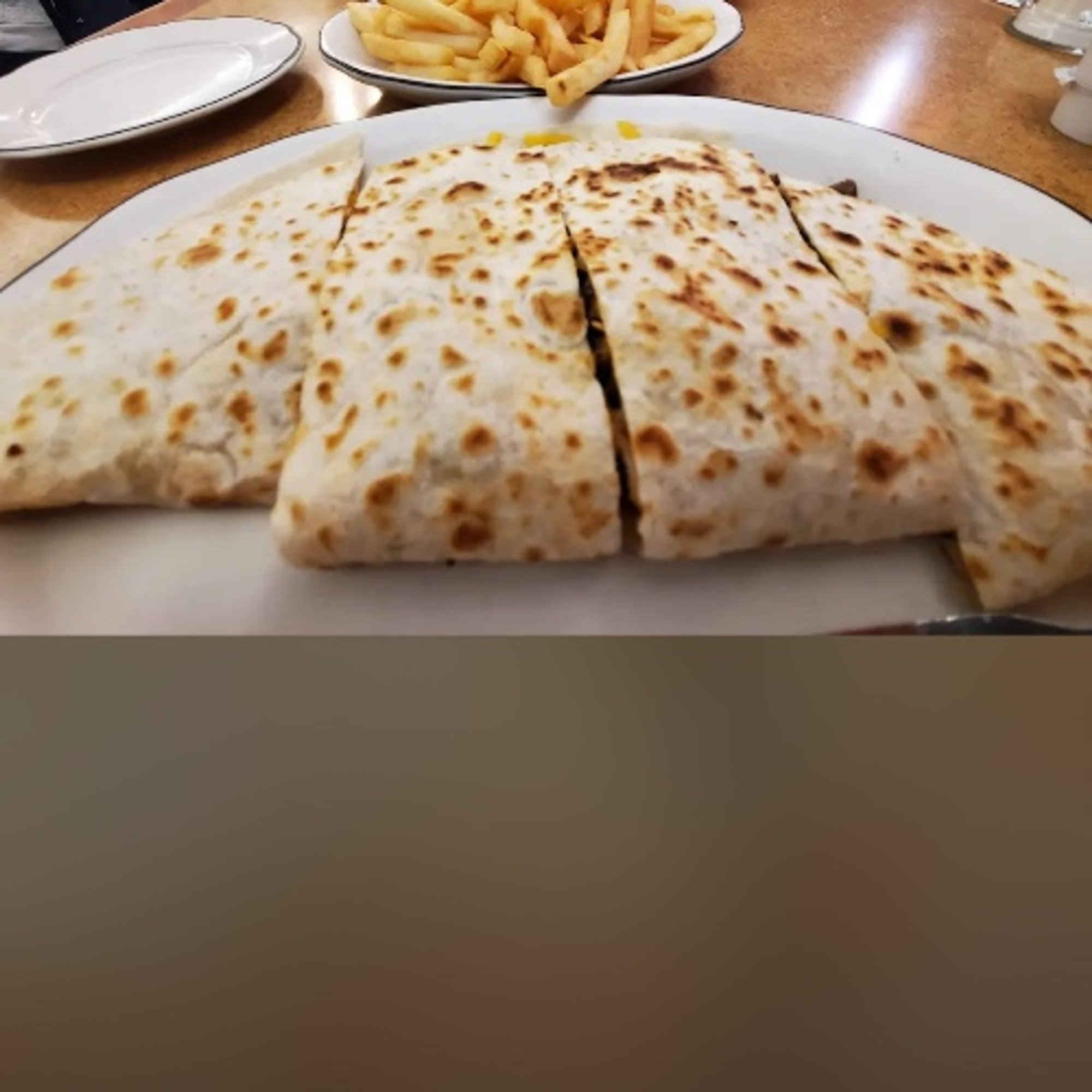 VEGGIE CHEESE QUESADILLA