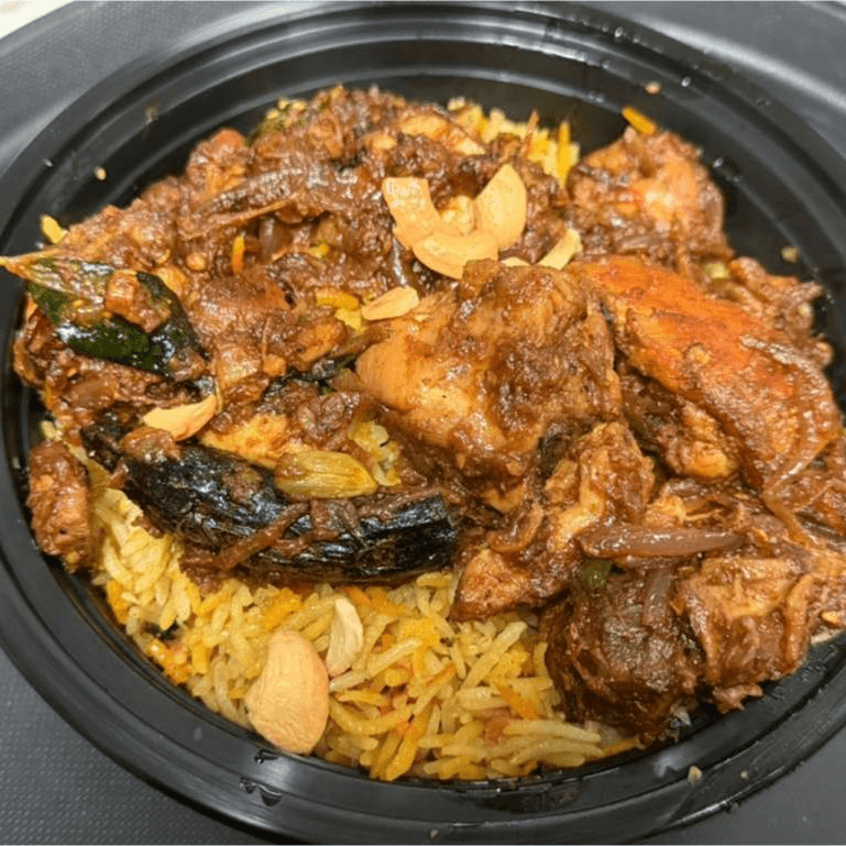 Chicken Ghee Roast Biryani