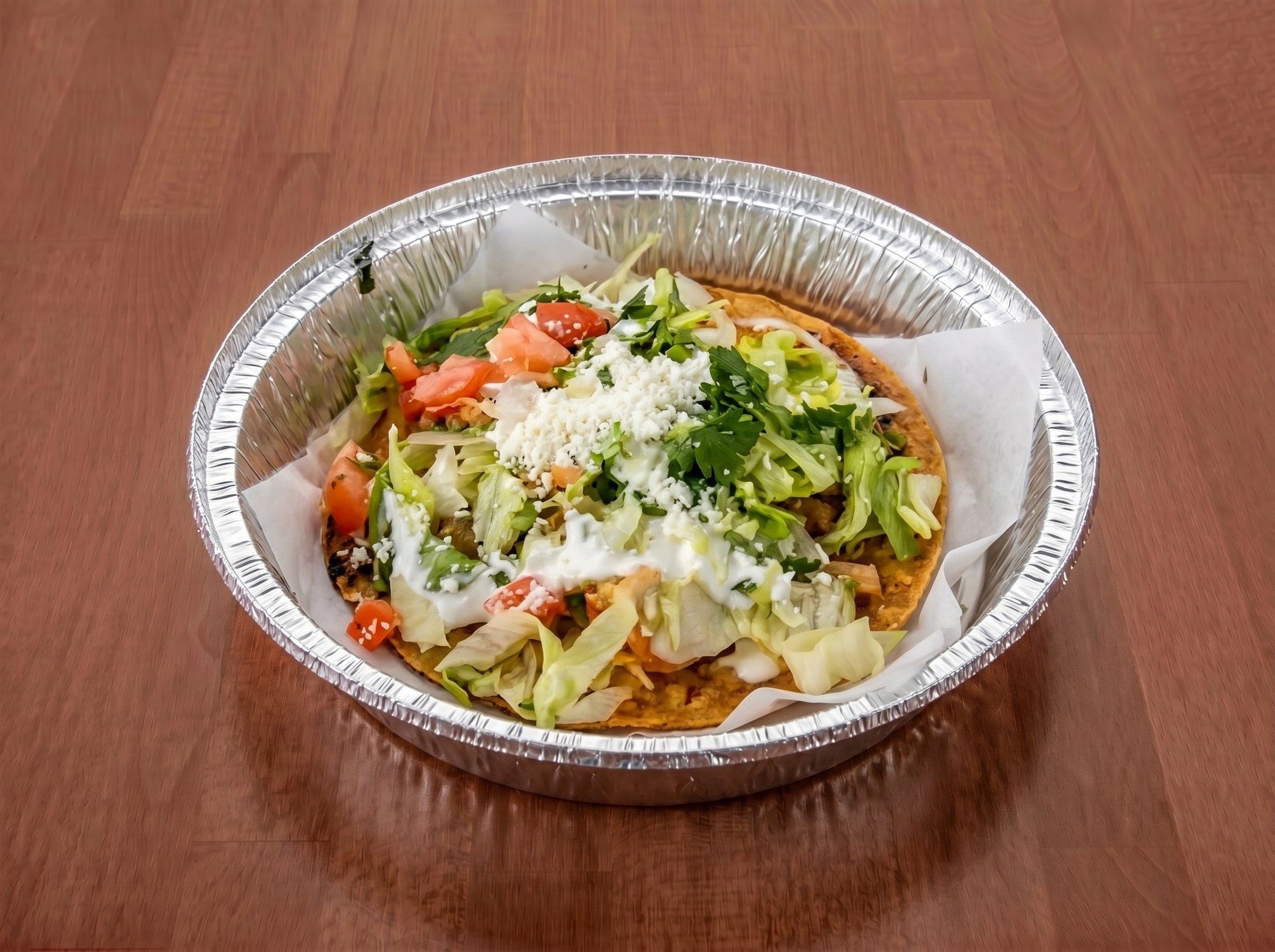 Orden De 3 Tostadas De Tinga / Order of 3 Tinga Tostadas