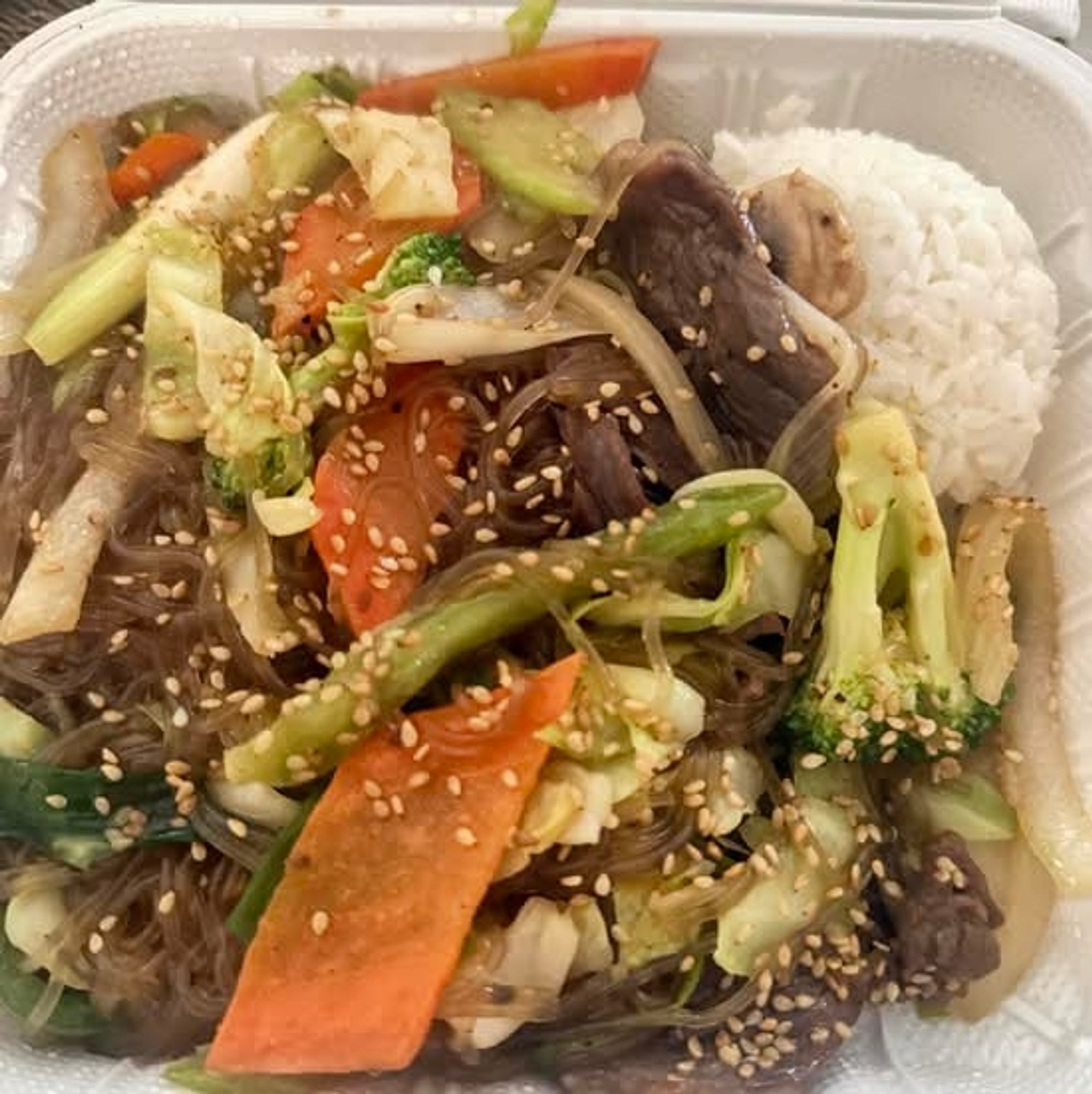 Korean Job Chae Noodle