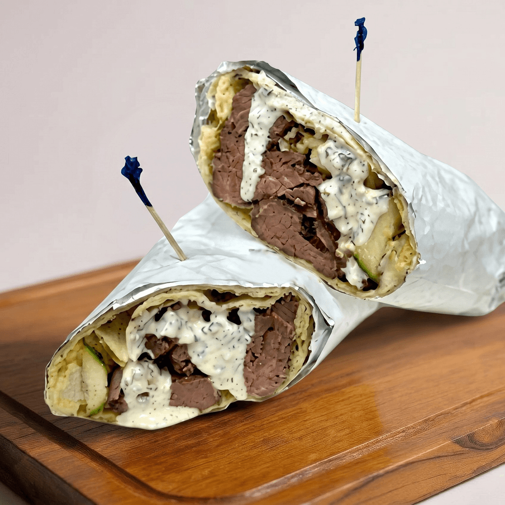 Barg Kebab (Steak) Wrap