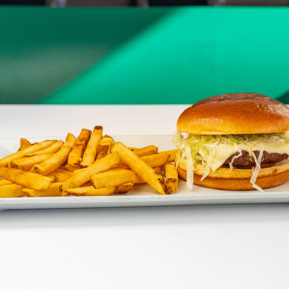 California Burger with Bacon