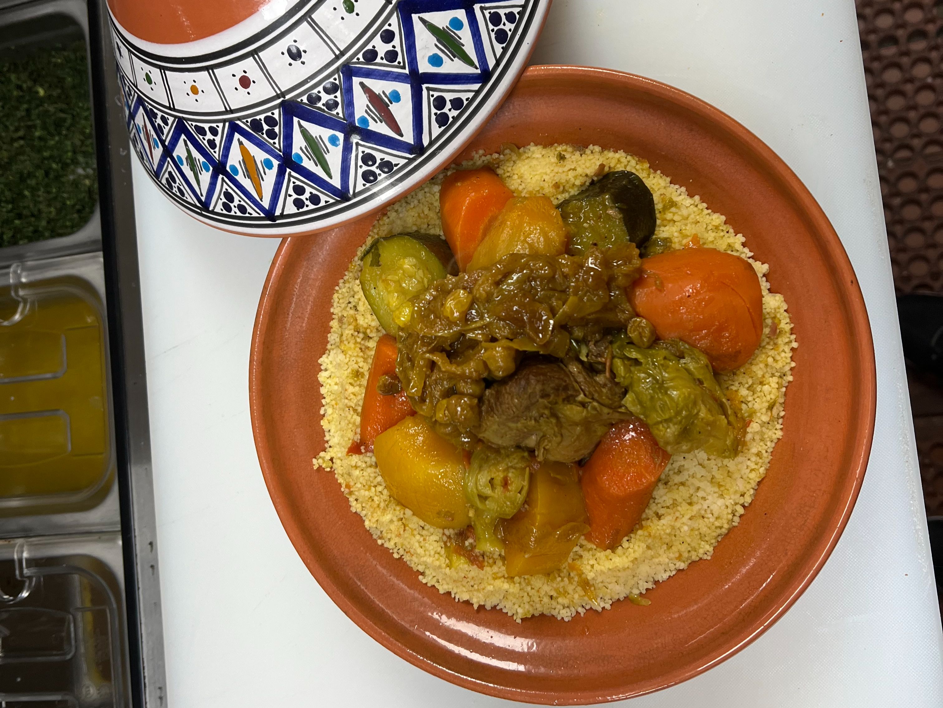 Couscous with Lamb & Veggies