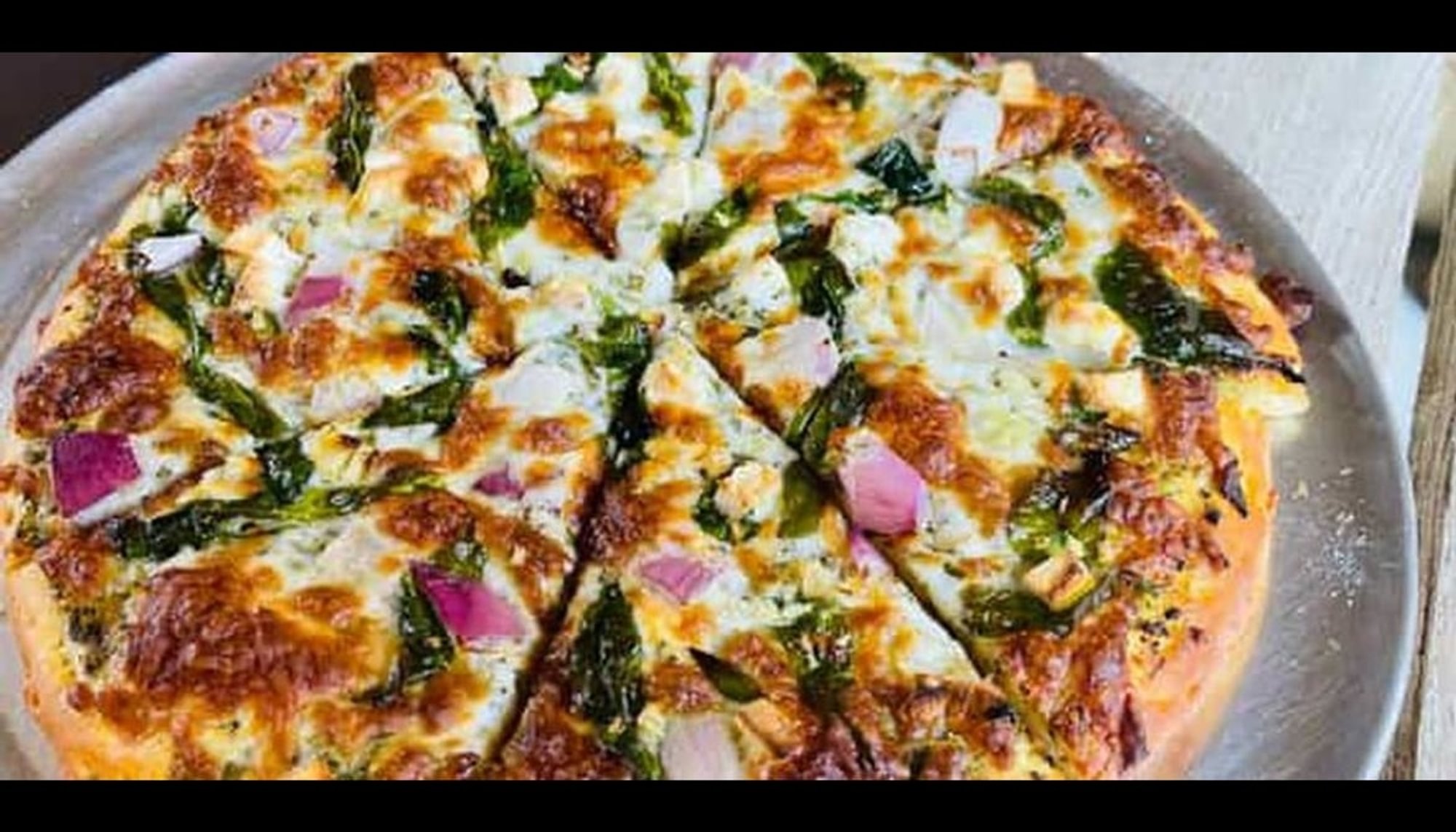 Paneer Tikka Pizza