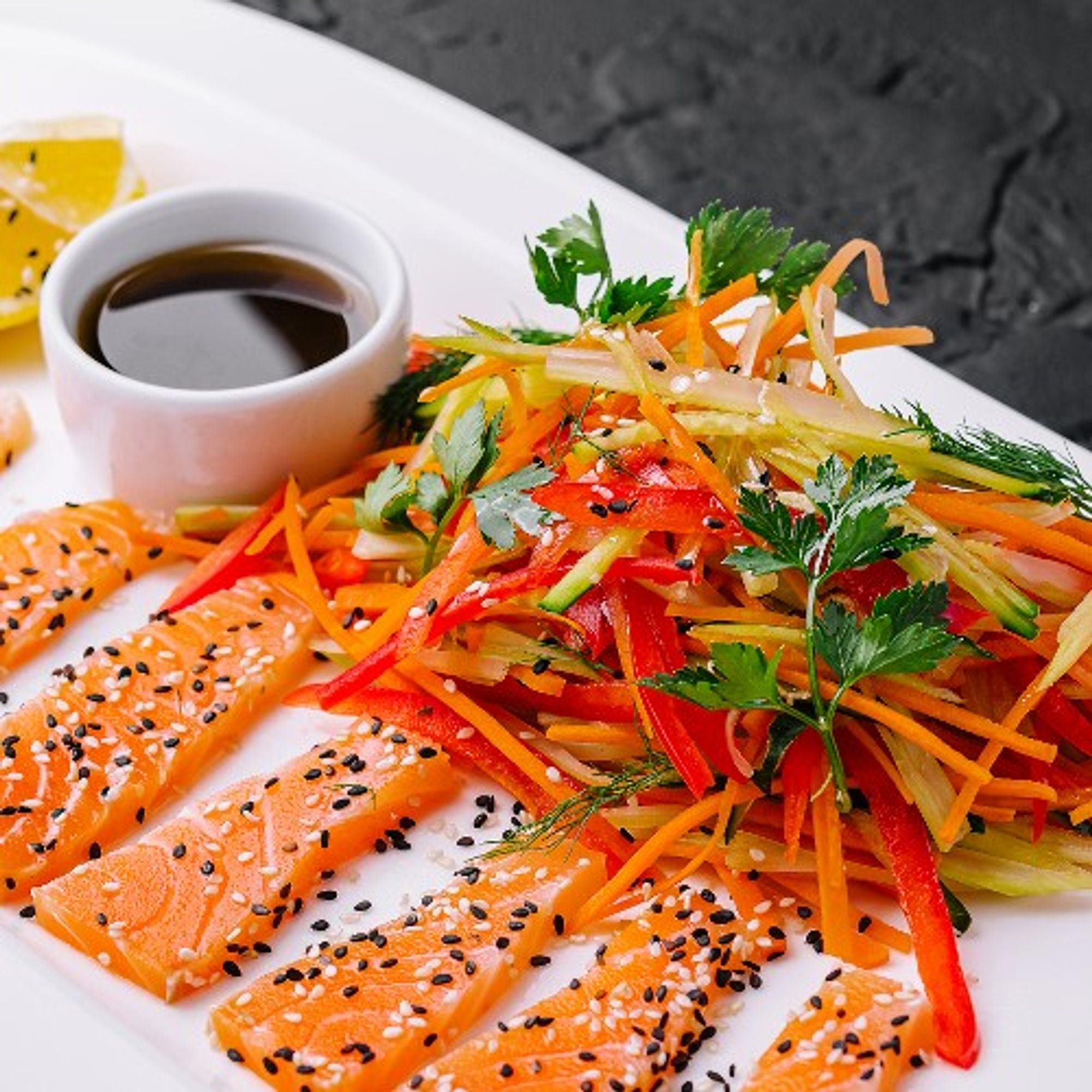 Tuna or Salmon Tataki