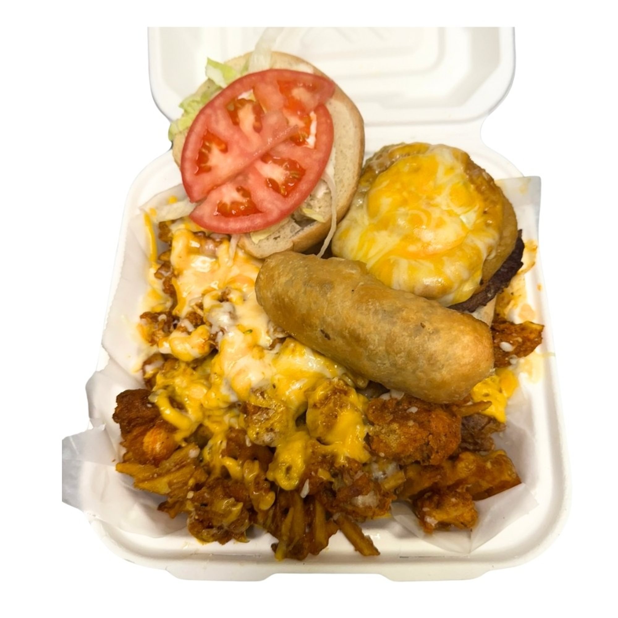 Patriots Burger Meal Special