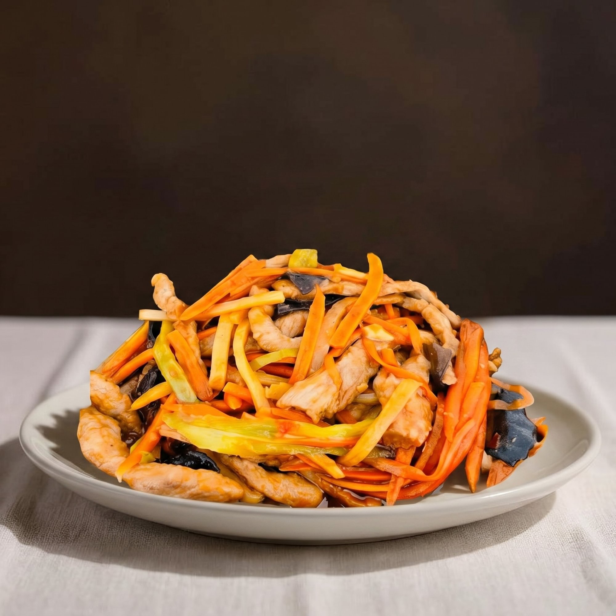 Shredded Pork with Garlic Sauce / 鱼香肉丝
