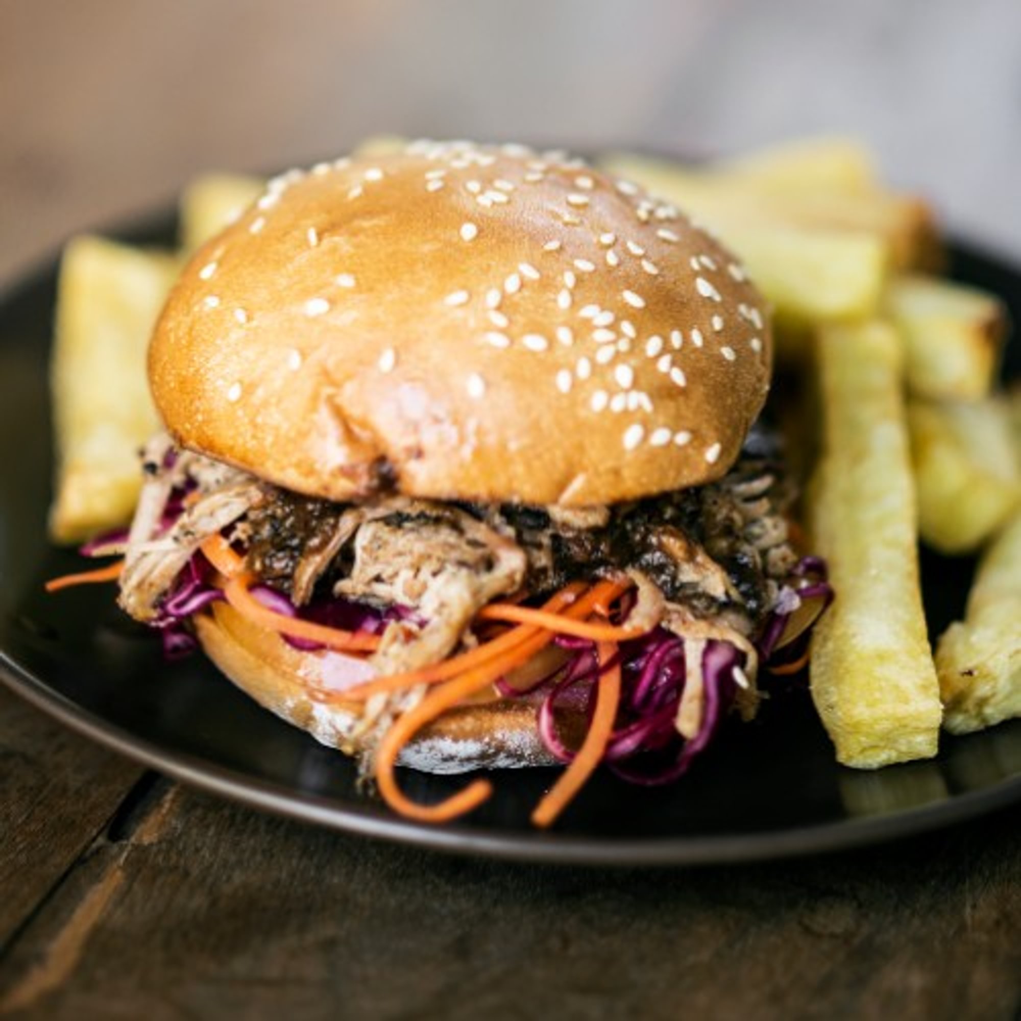 Portobello Mushroom & Swiss Sandwich