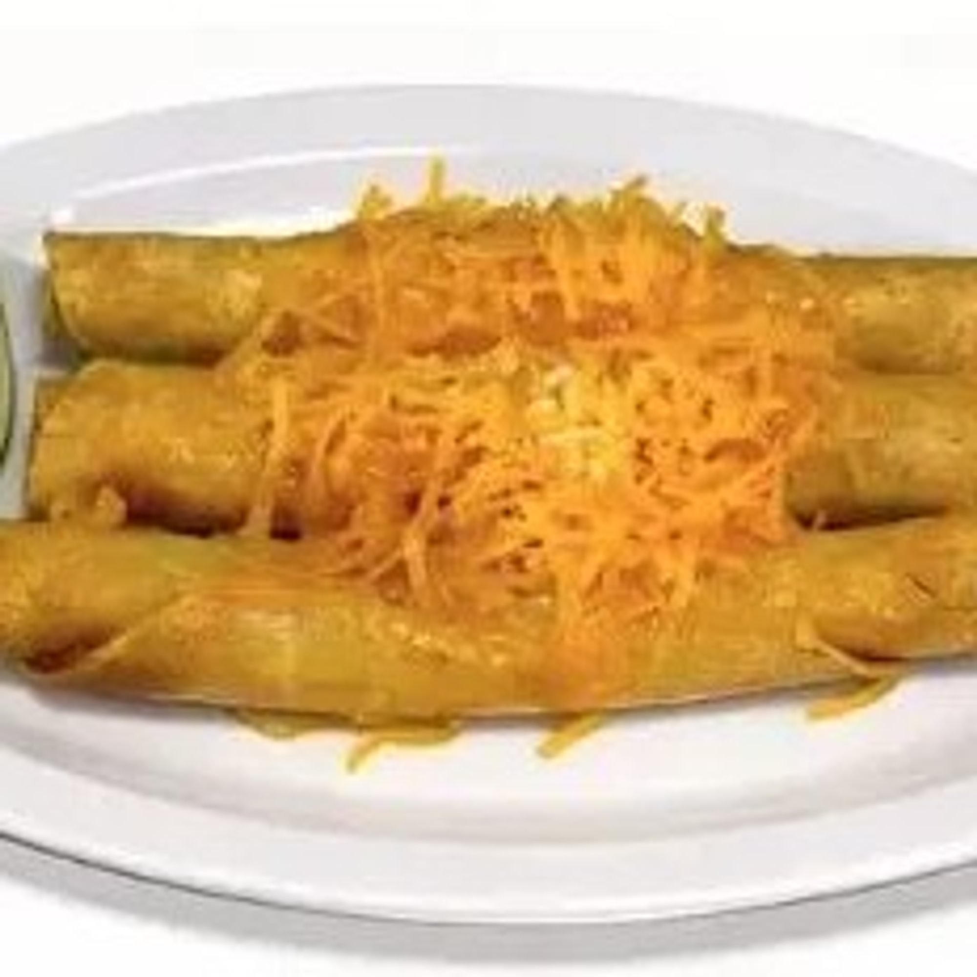 3 Rolled Tacos with Cheese