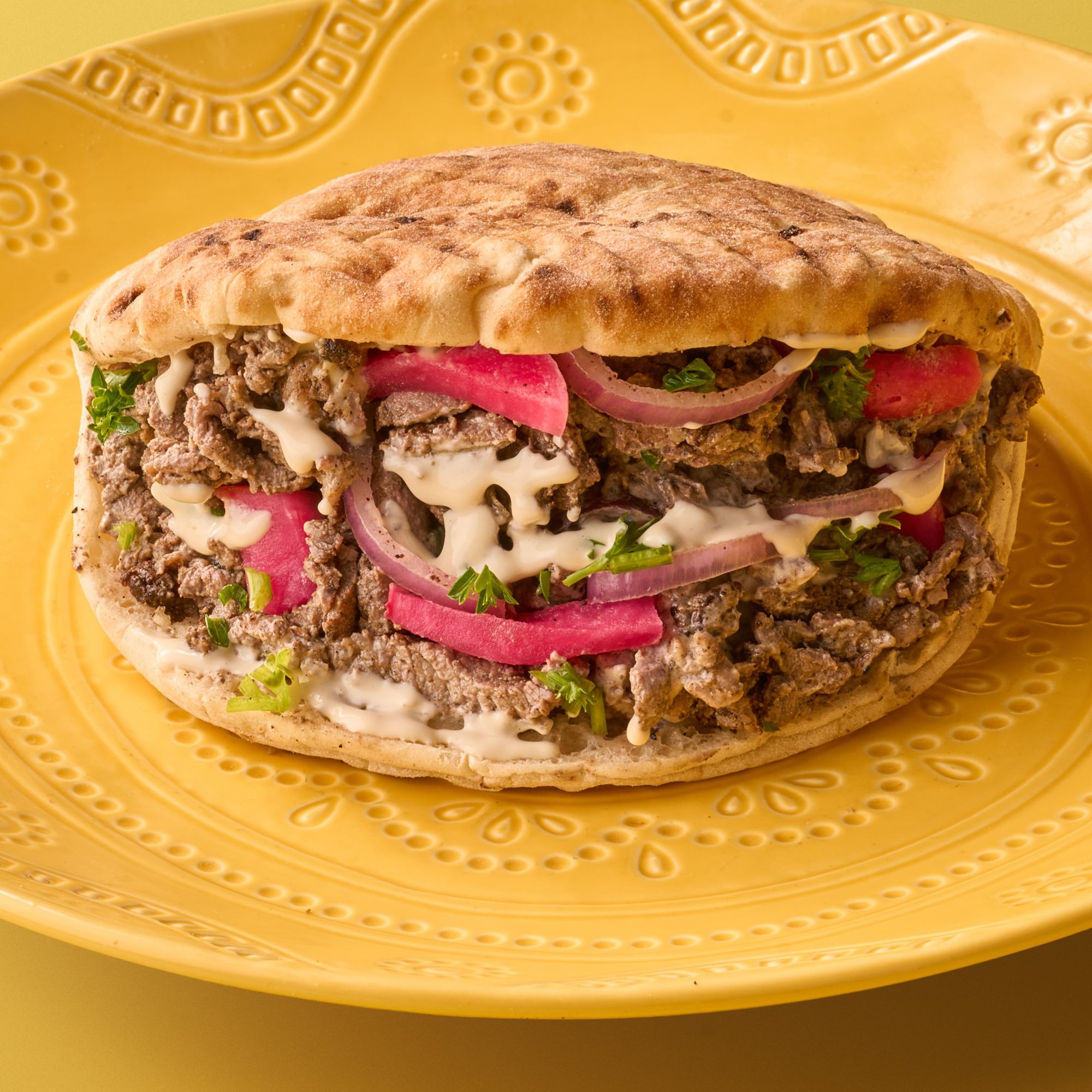 Beef Shawarma Pita