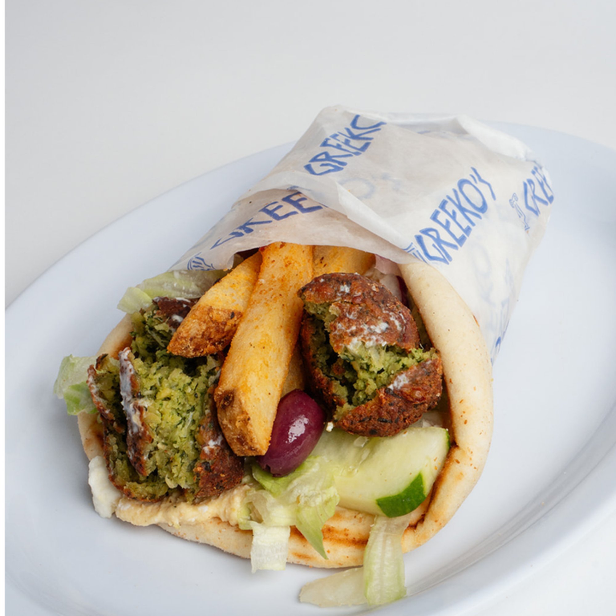 Giant Falafel Pita