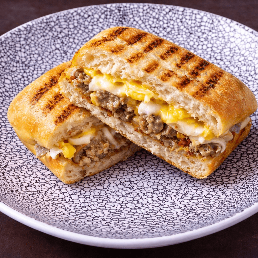 Italian Sausage & Egg Panini