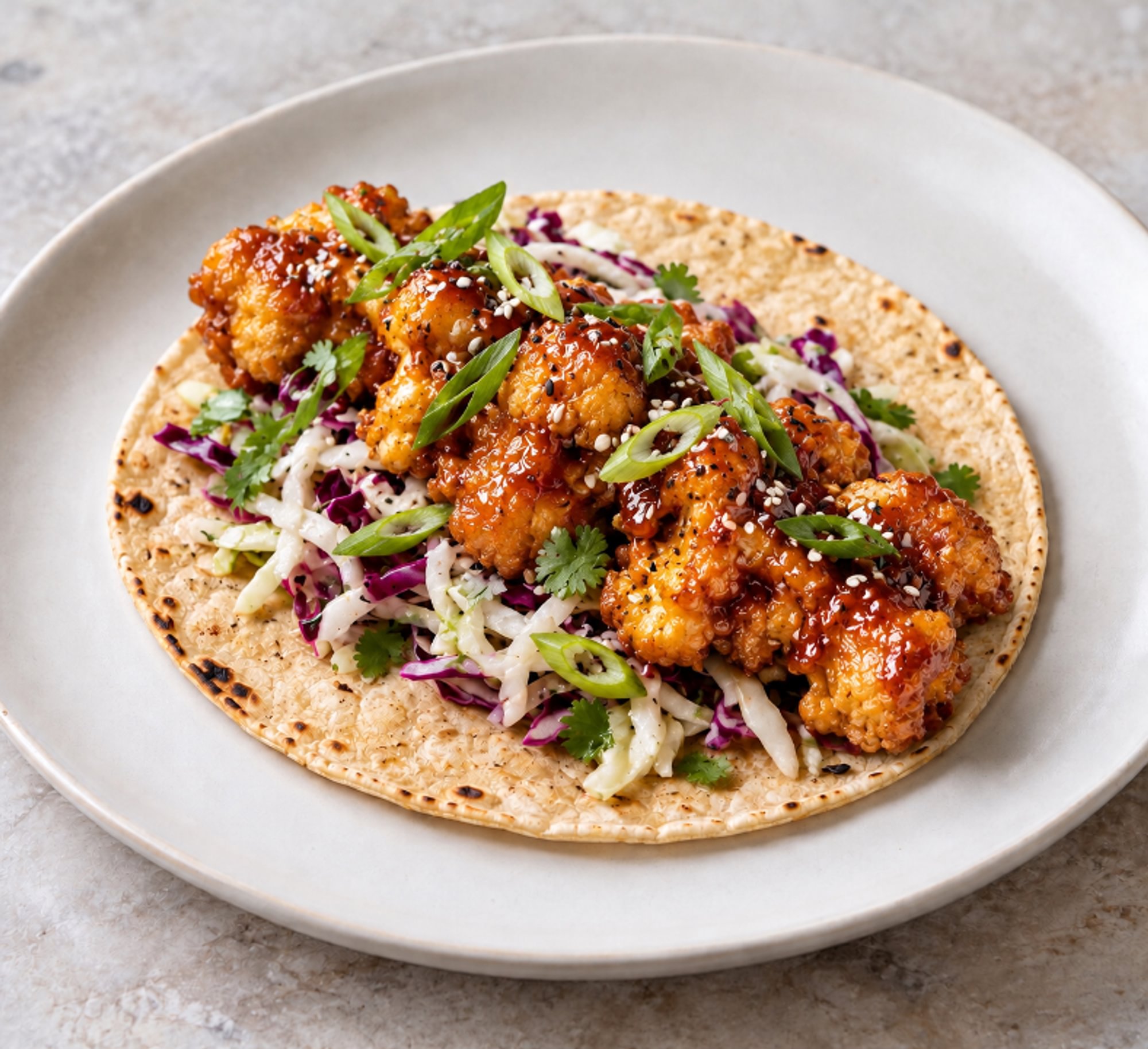 Gobi Cauliflower Taco