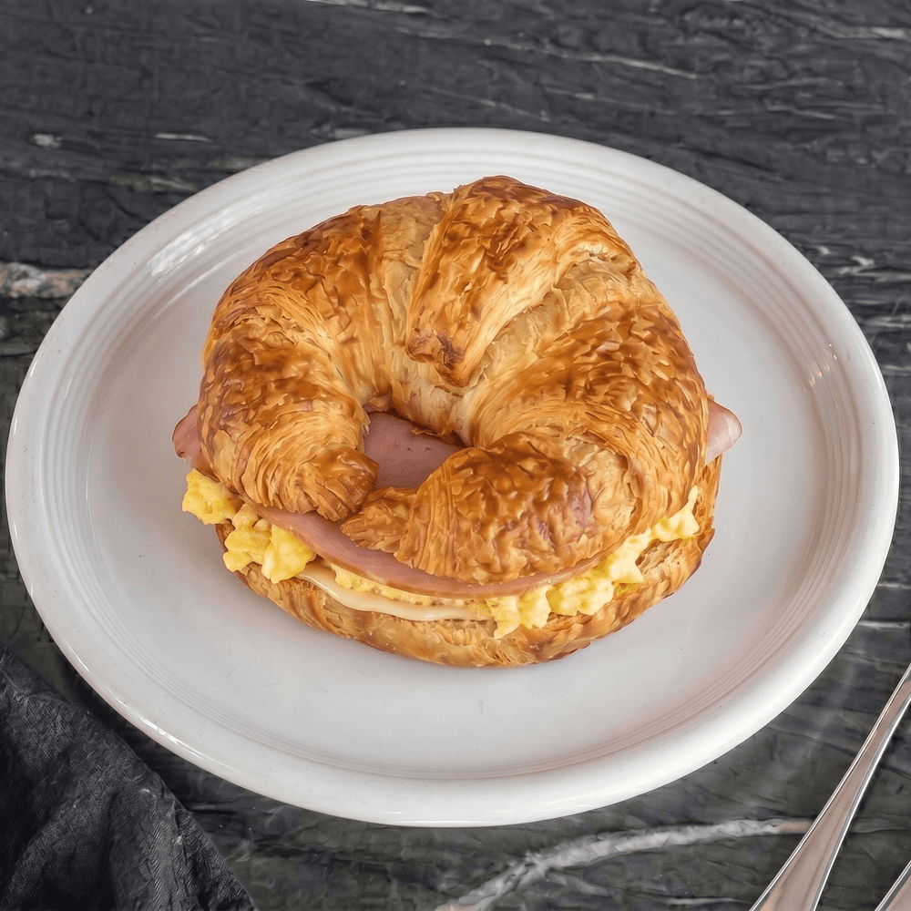 Croissant Ham, Egg & Cheese