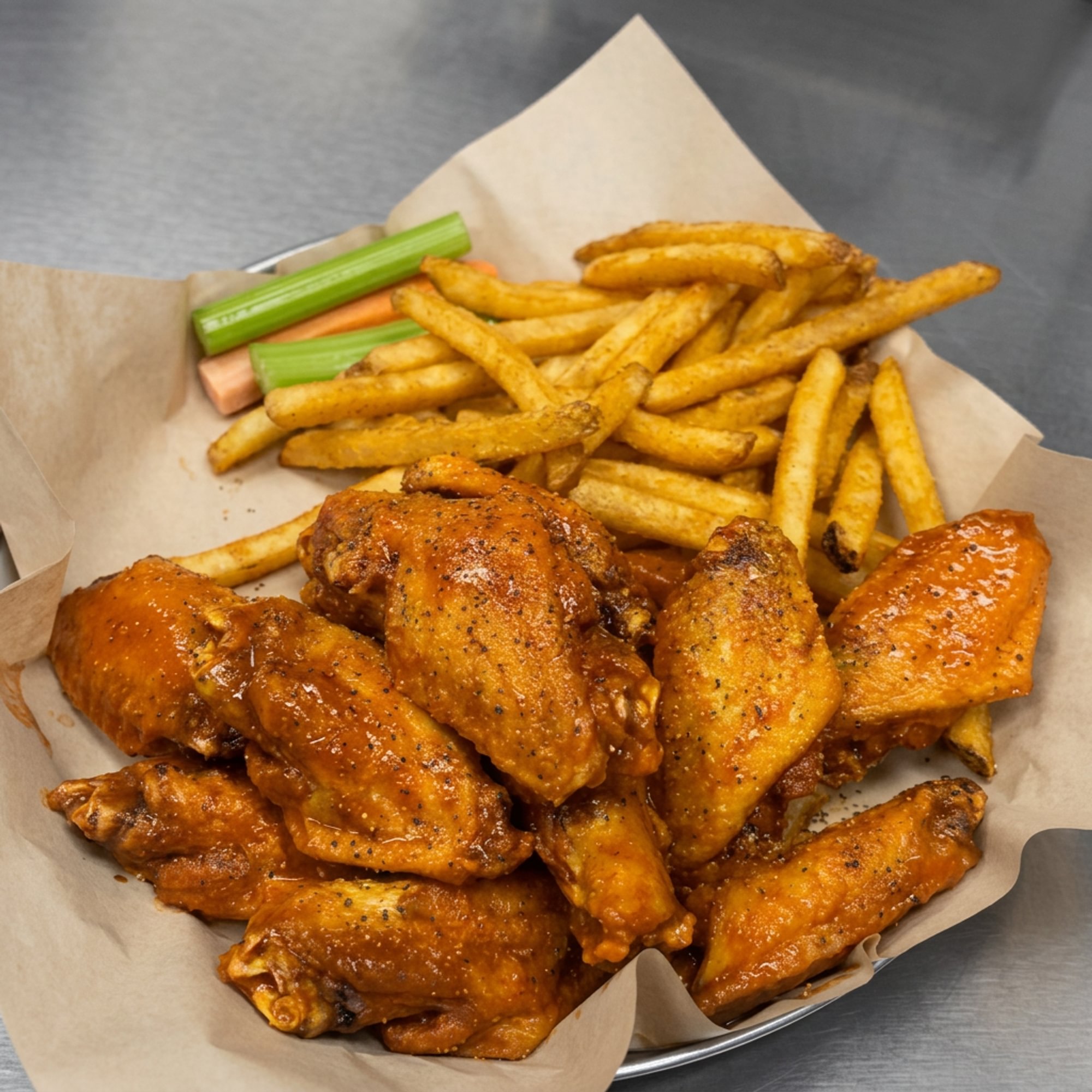 6pc Wings + 1 Topping Personal Pizza + Drink