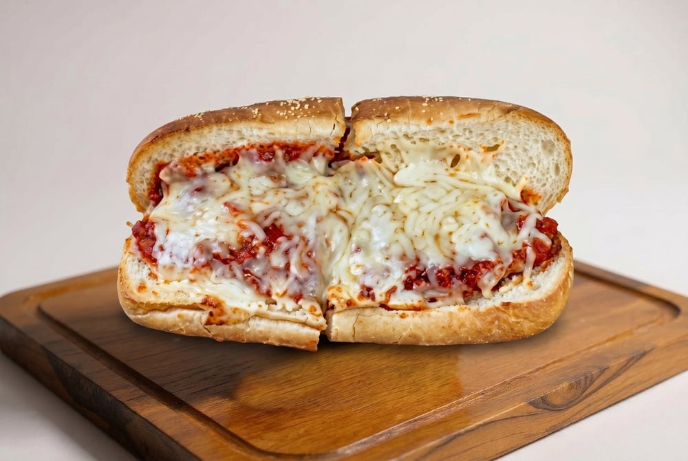Meatball Parmigiana Sandwich