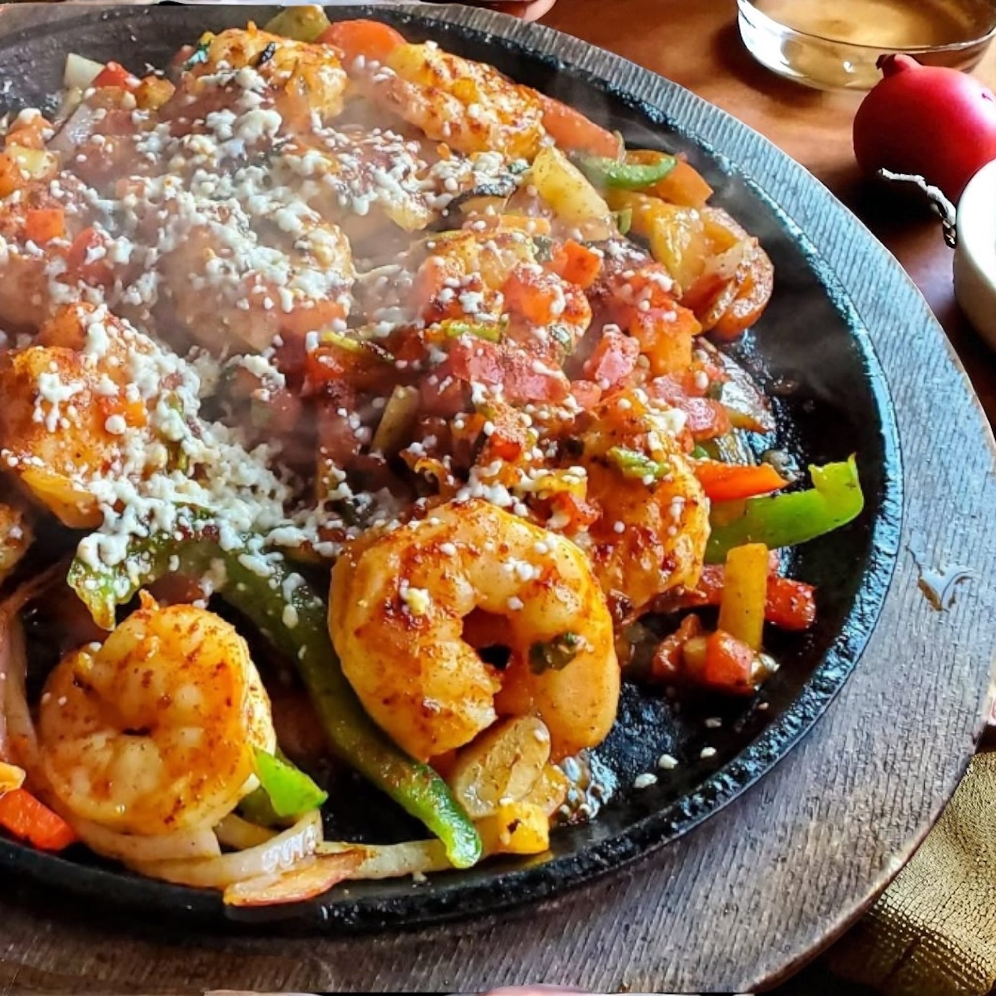 Shrimp Fajitas