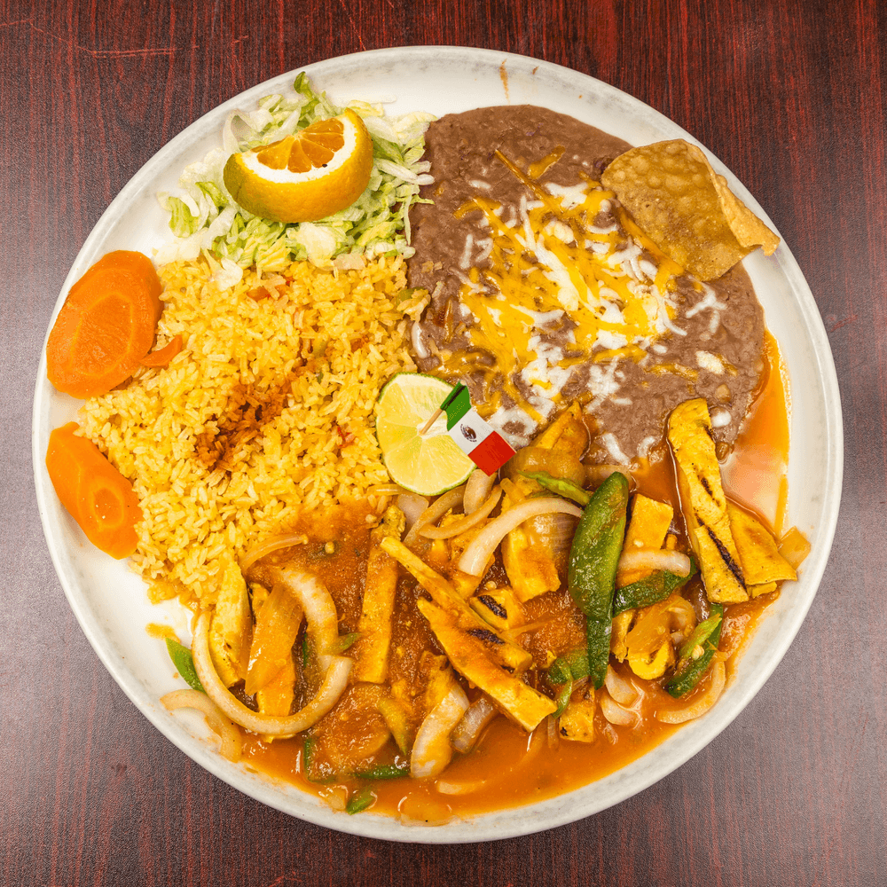 Pollo Ranchero Plato