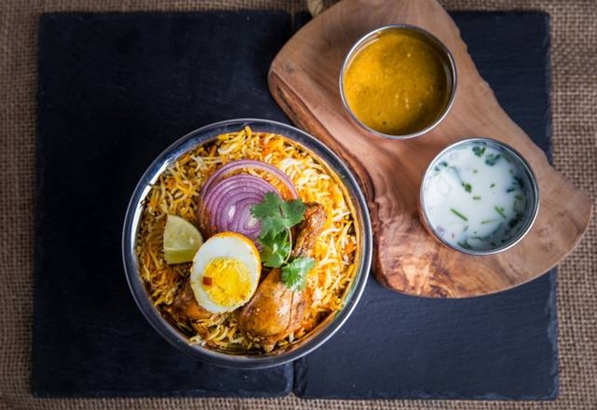 Bucket Chicken Dum Biryani