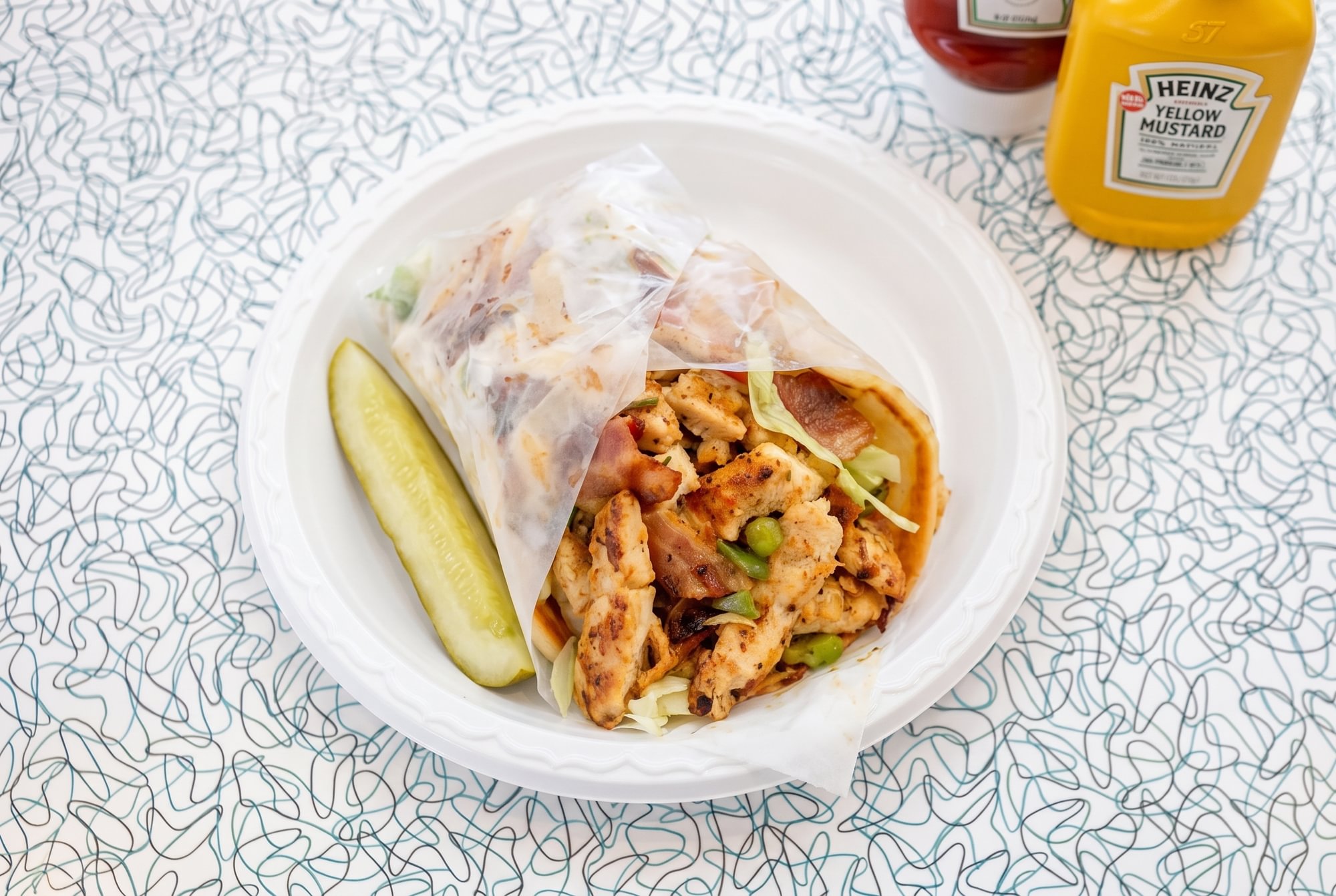 Grilled Chicken Pita