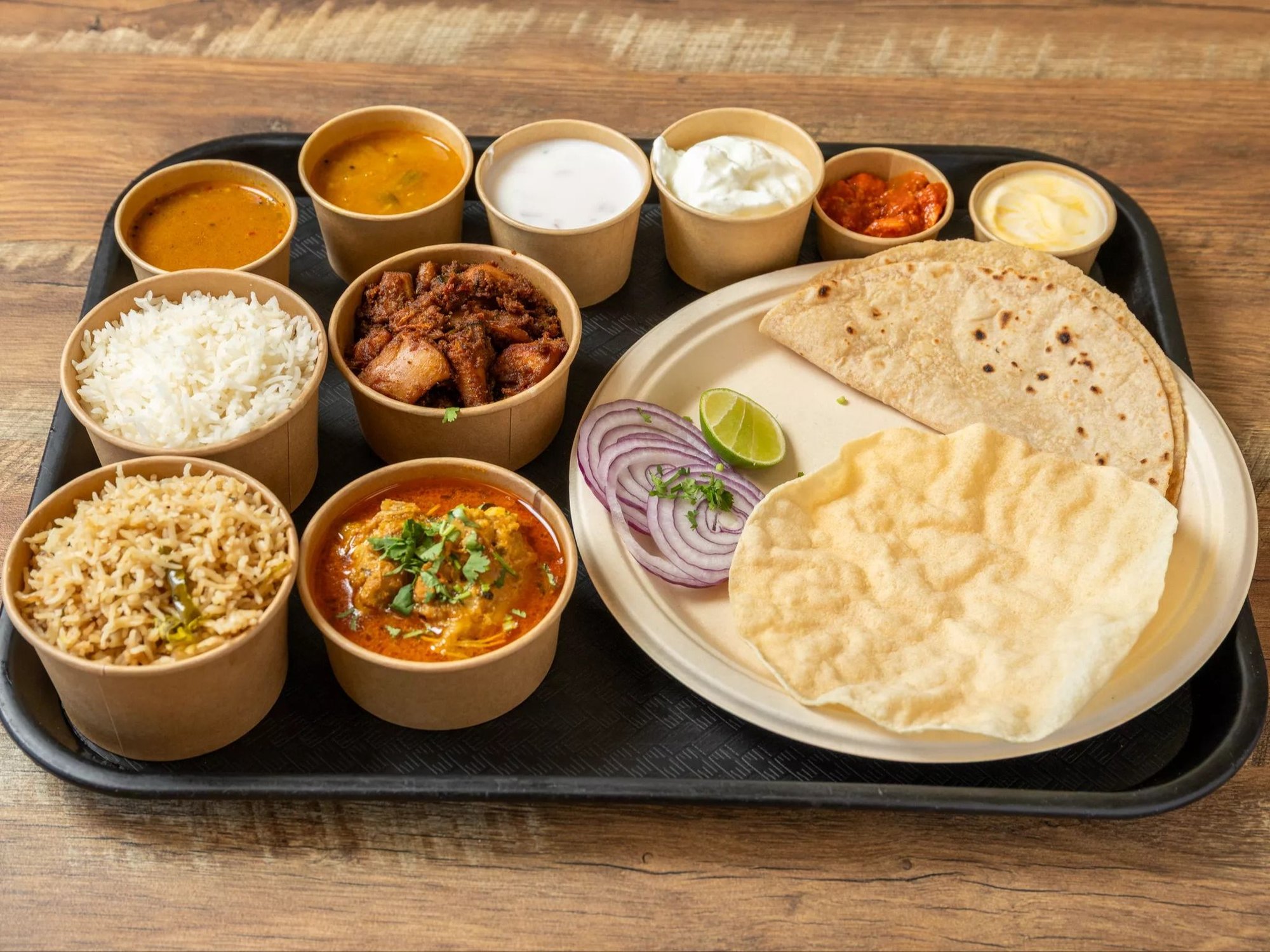 Chicken Thali