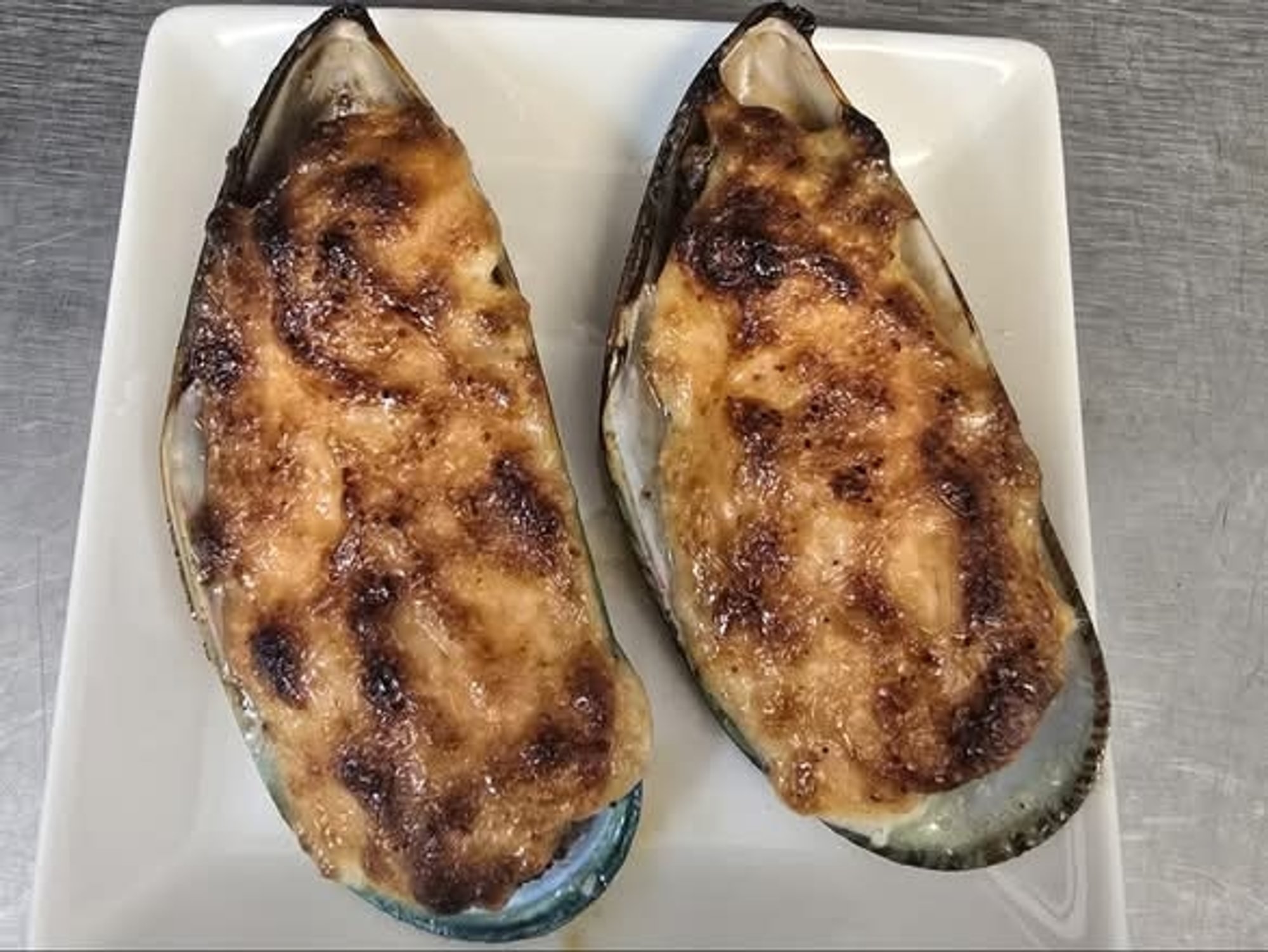 Baked Green Mussel