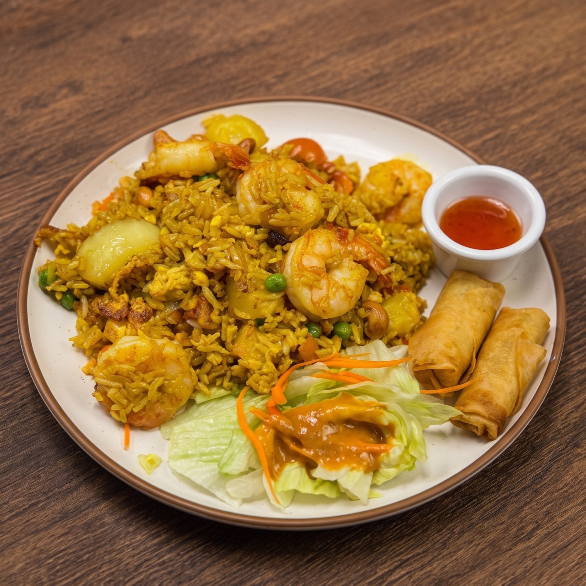 L Pineapple Fried Rice Set