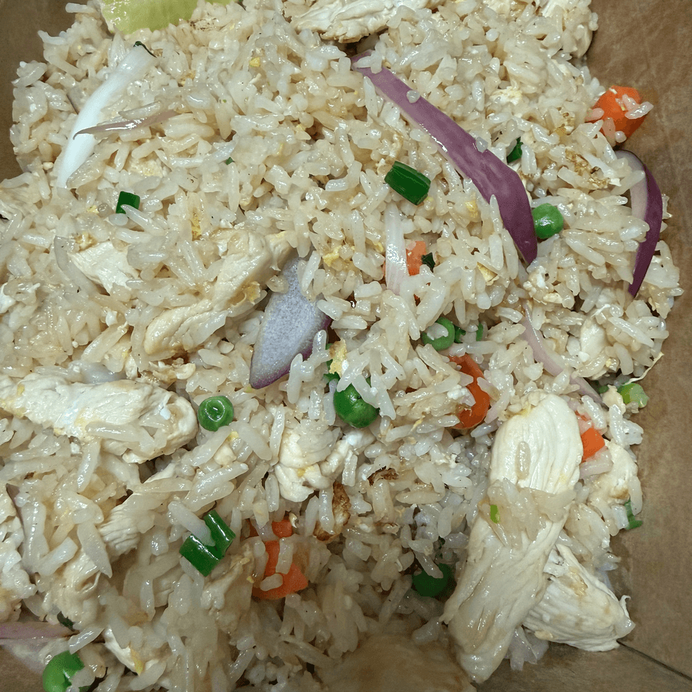 Thai Fried Rice (GF, vegan available)
