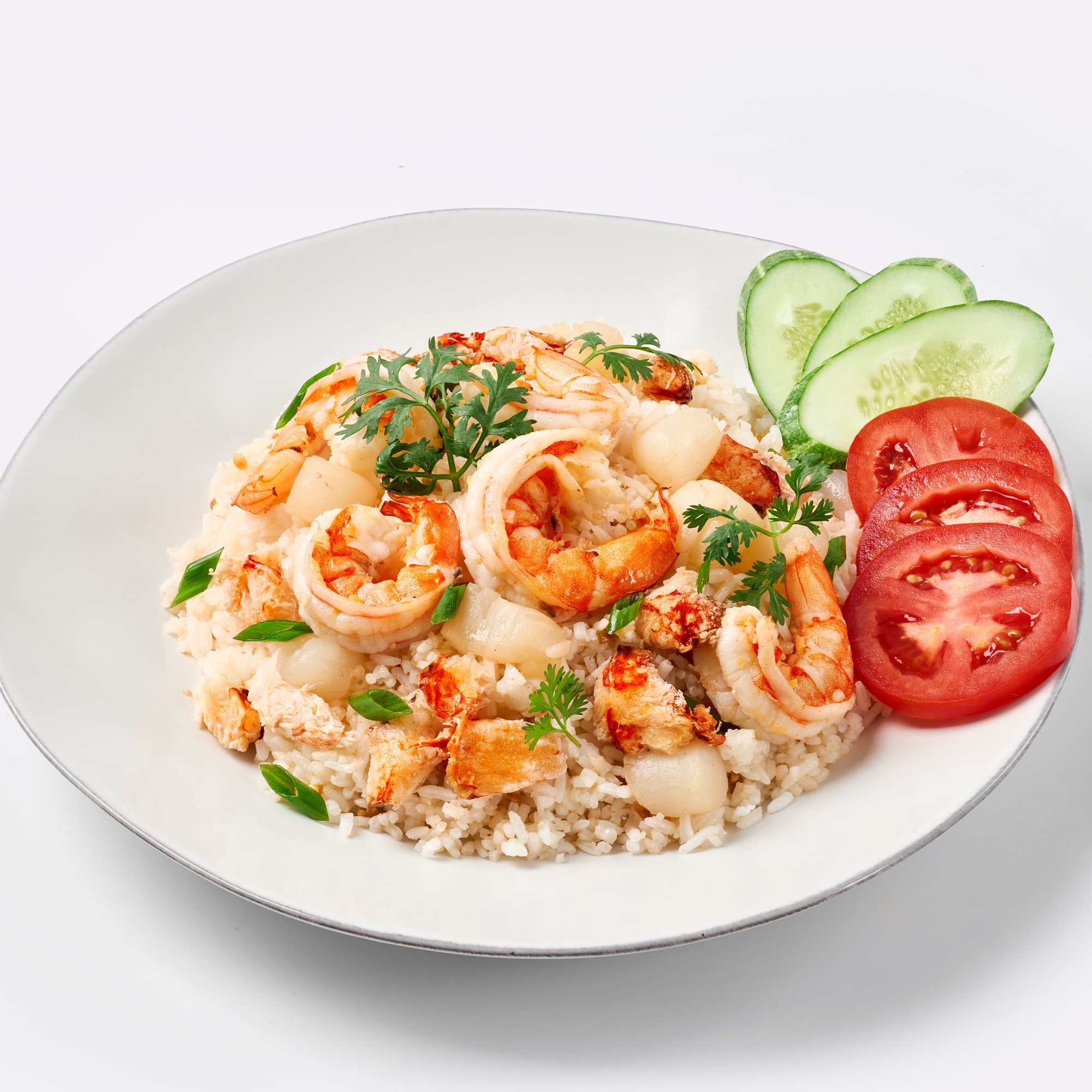 Cơm Chiên Hải Sản Đặc Biệt - Special Seafood Fried Rice
